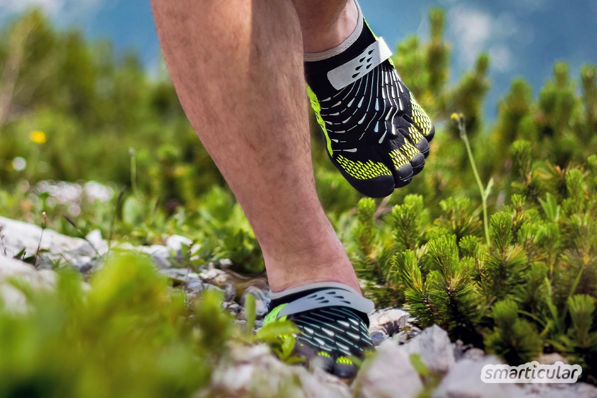 Barfußschuhe ermöglichen viele positive Effekte des Barfußlaufens, auch in der Stadt. Dabei tun nachhaltige Barfußschuhe den Füßen und der Umwelt etwas Gutes.