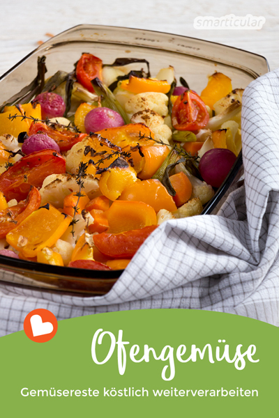 Mit Ofengemüse kann man Gemüsereste, aber auch Gemüse der Saison ohne Aufwand in ein köstliches Gericht verwandeln. Hier ein Rezept mit und ohne Marinade.