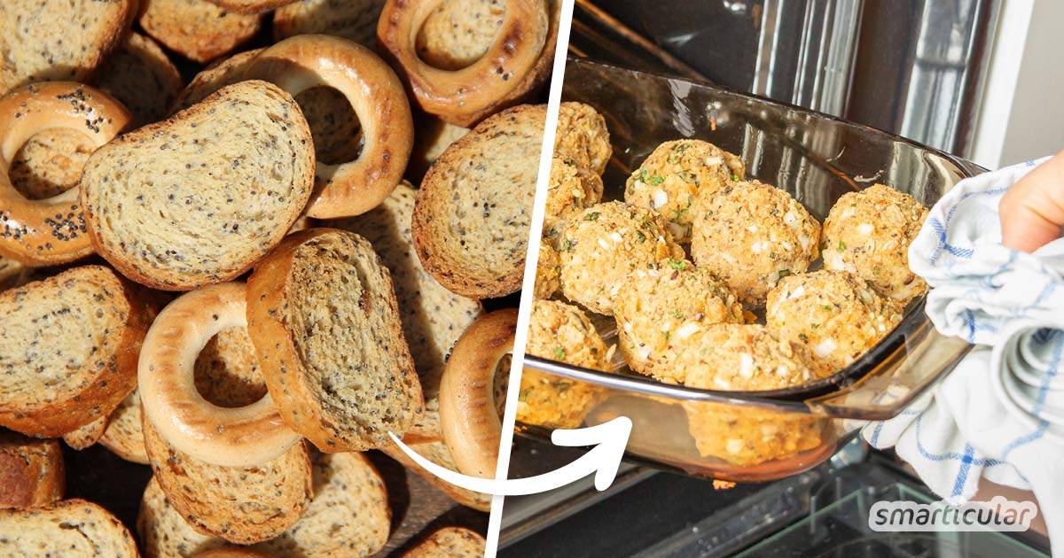 Brotreste lassen sich noch zu allerlei Köstlichem verarbeiten - zum Beispiel zu herzhaften oder süßen Brotbällchen zum Snacken. Hier gibt’s das Rezept!