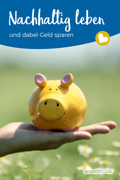 Nachhaltig Leben muss nicht teuer sein! Mit diesen Tipps schonst du deinen Geldbeutel und die Umwelt gleichermaßen.