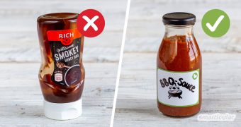 Mit diesem Rezept kannst du vegane, zuckerfreie BBQ-Sauce selber machen. Damit werden Fertigprodukte mit unnötigen Zusatzstoffen überflüssig.