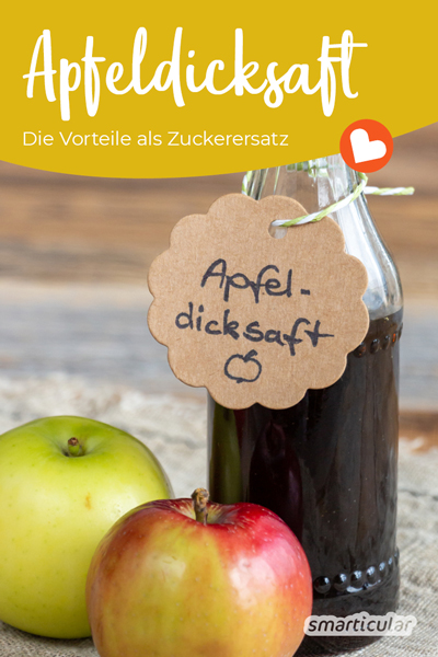 Apfeldicksaft ist eine beliebte Alternative zu Zucker, aber was ist das überhaupt und warum ist er gesünder als Haushaltszucker?