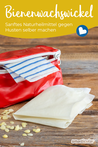 Bienenwachswickel lösen festsitzenden Husten und lindern den Hustenreiz. Das sanfte Naturheilmittel kann schon bei Kindern und Babys angewendet werden.