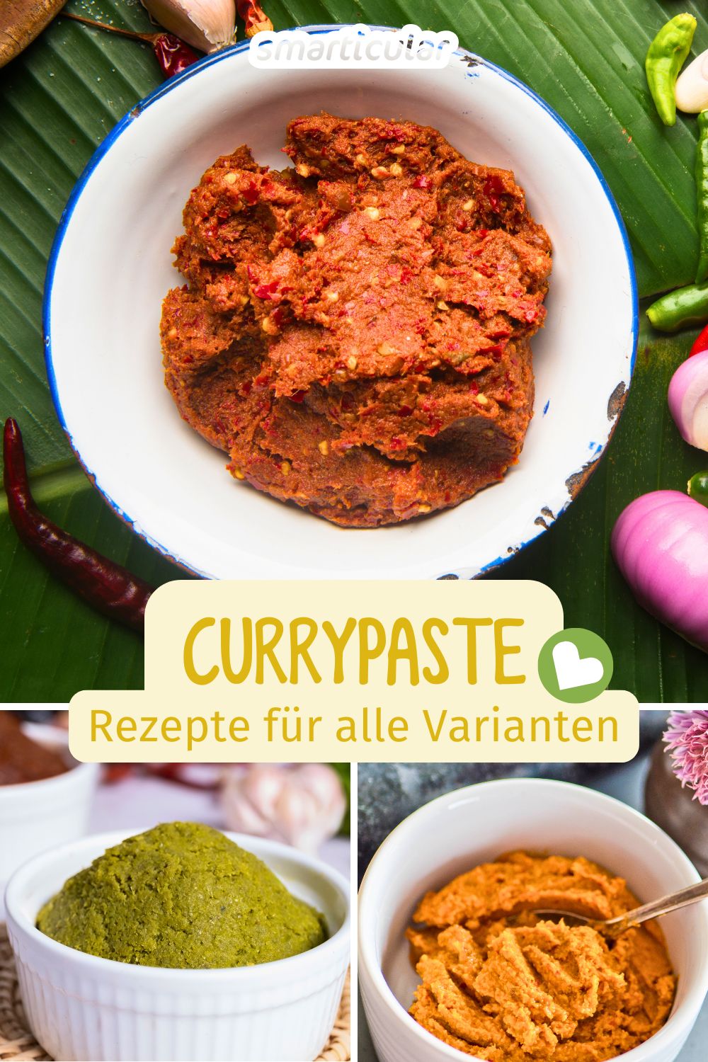 Statt ein Fertigprodukt zu kaufen, kannst du Currypaste selber machen - einfach und ohne fragwürdige Zusatzstoffe, dafür mit vollem Aroma.