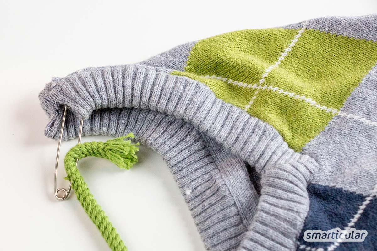 Pullover-Upcycling: aus alten Pullis etwas Neues machen – smarticular ...