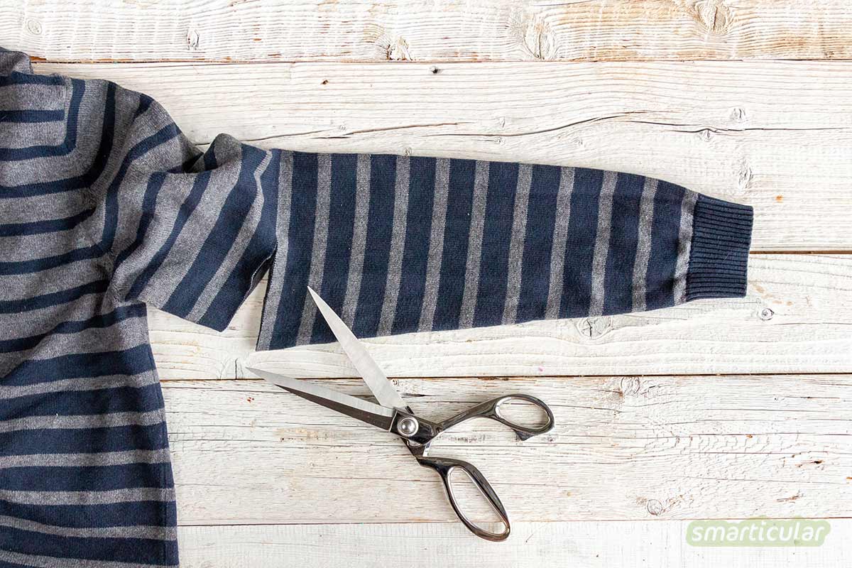Pullover-Upcycling: aus alten Pullis etwas Neues machen – smarticular ...