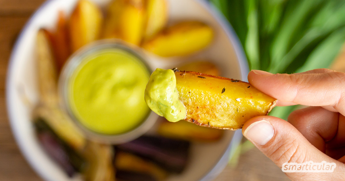 Wer Rezepte mit Bärlauch schon kennen und lieben gelernt hat, wird mit diesem Bärlauch-Dip auf der Zunge sprichwörtlich auf Wolke sieben schweben.