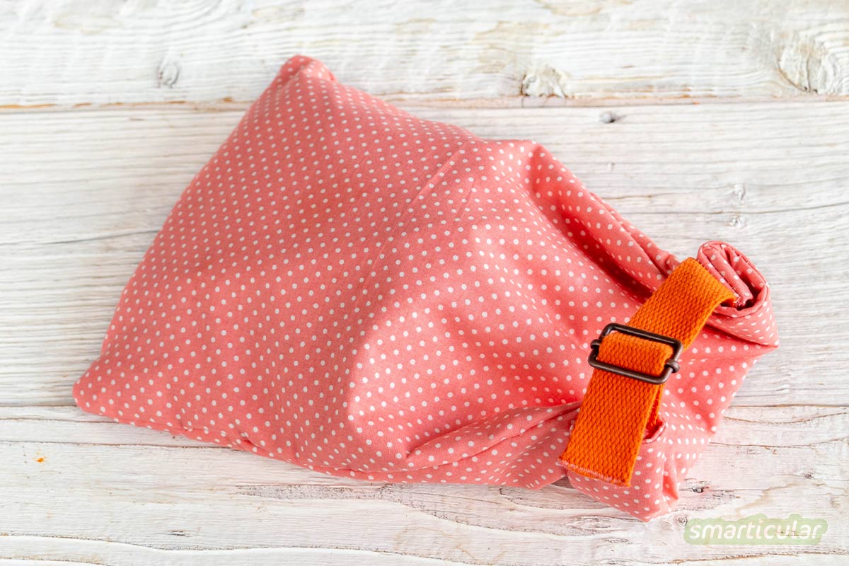 Ein Wetbag für den geruchs- und auslaufsicheren Transport benutzter Windeln oder nasser Schwimmsachen lässt sich einfach selber nähen.