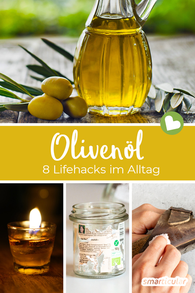 Olivenöl ist nicht nur im Salat ein Superheld, sondern erleichtert dir auch den Alltag. Hier findest du zehn Olivenöl-Lifehacks, die es in sich haben.