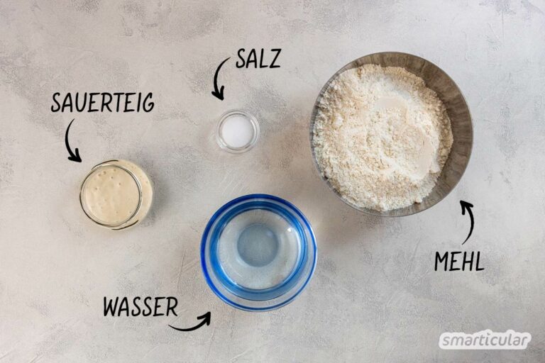 Warum Beginnt Eine Traubenzuckerlösung Nicht Ohne Hefezusatz Zu Gären Sauerteigbrötchen über Nacht: Einfaches Rezept aus vier Zutaten ohne