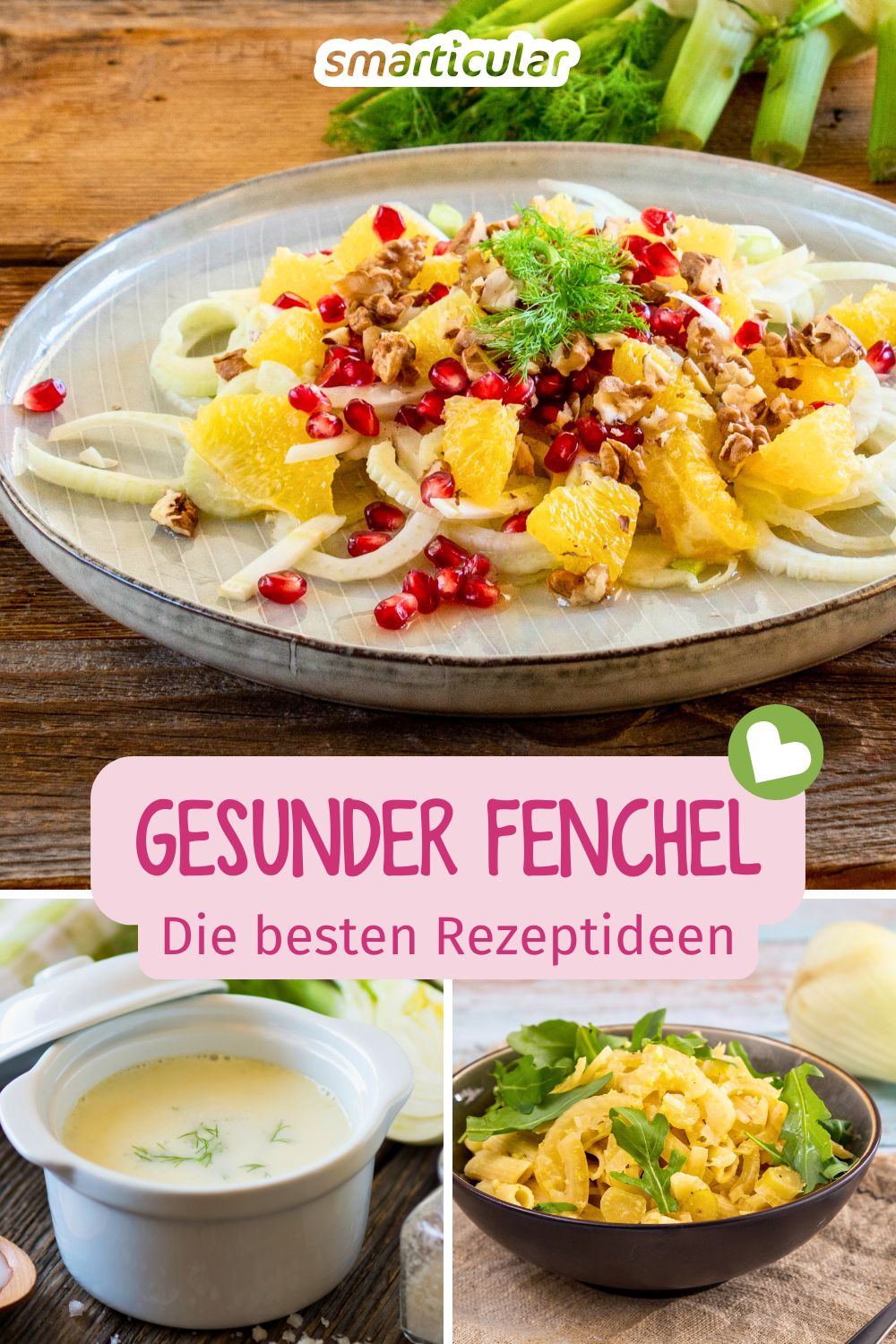 Mit diesen köstlichen Fenchel-Rezepten lassen sich die vitalstoffreichen Knollen vielseitig zubereiten. Und du brauchst nur wenige Zutaten.