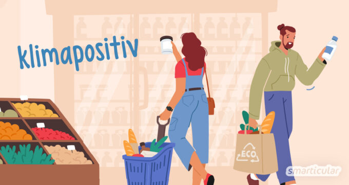Immer mehr Unternehmen und Produkte werben mit dem Label “klimapositiv”. Was dahinter steckt und worauf du achten kannst, erfährst du hier!