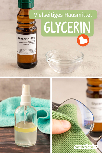 Die Verwendung von Glycerin ist ausgesprochen vielseitig: Das Hausmittel macht sich für Haut und Haar, im Haushalt und sogar in Lebensmitteln nützlich.
