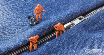 Wer selber einen defekten Reißverschluss reparieren möchte, kann dadurch Kleidung oder eine Tasche vor der Tonne bewahren. Hier steht, wie’s geht.