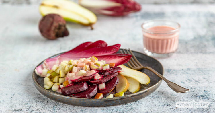 Rote-Bete-Salat mit Birne und Nussdressing – smarticular Verlag