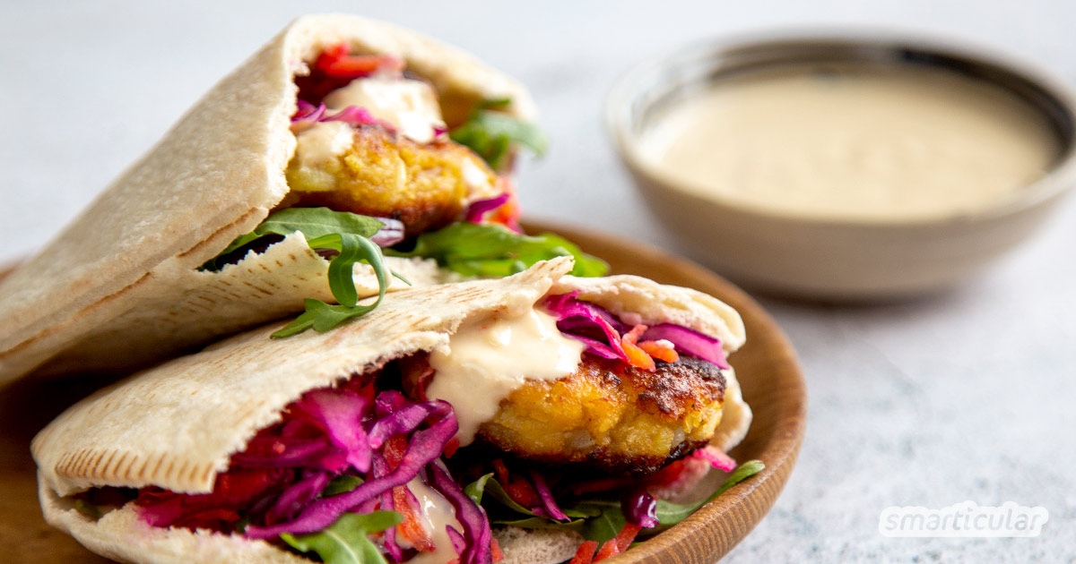 Veganer Kebab mit Tempeh