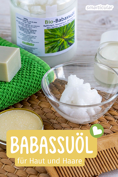 Kennst du schon Babassuöl? Du kannst es - ähnlich wie Kokosöl - in der Küche verwenden, aber auch vielseitig für die Haut- und Haarpflege nutzen.