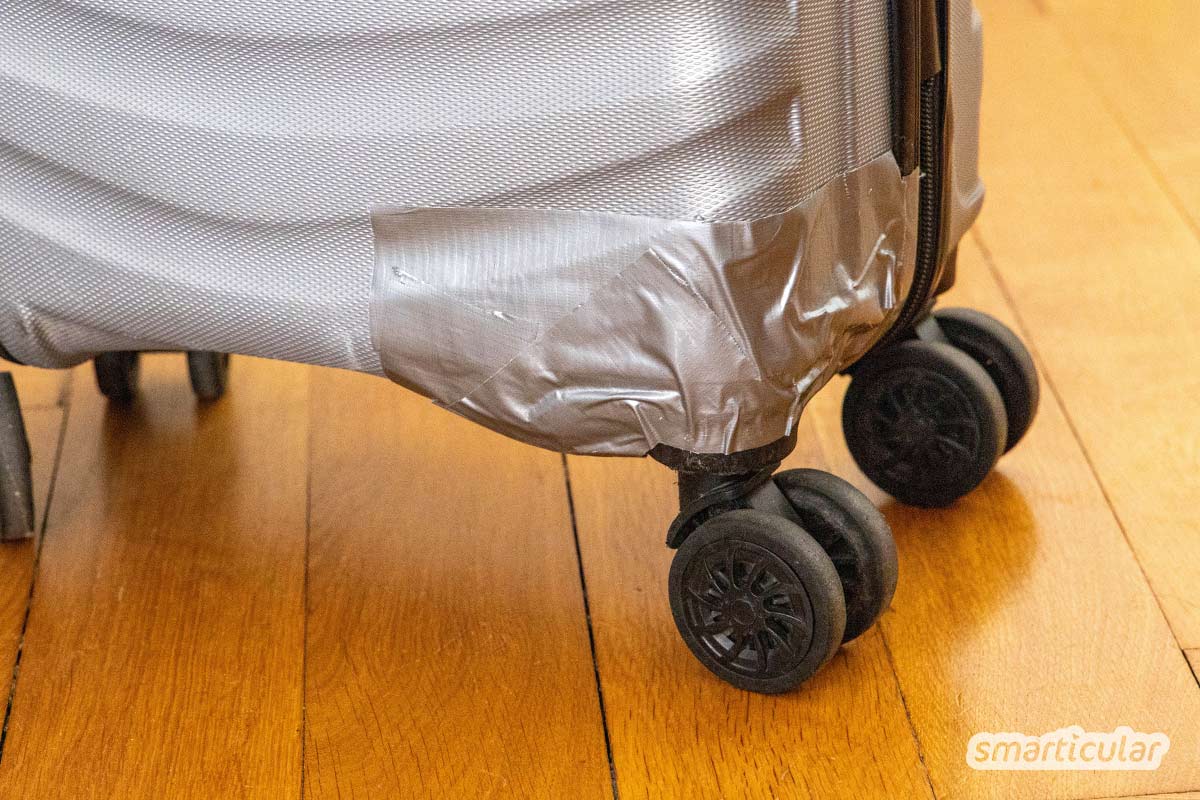 Viele Dinge, die im Haushalt kaputt gehen, lassen sich mit Panzertape reparieren, statt sie wegzuwerfen.