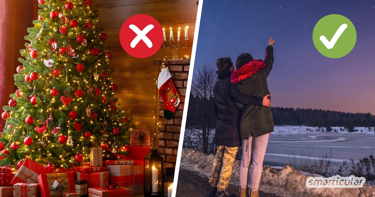 Anti-Weihnachten? Weihnachtsmuffel, die den ganzen Stress und Konsum rund ums Fest nicht mögen, freuen sich bestimmt über unsere alternativen und nachhaltigen Ideen!