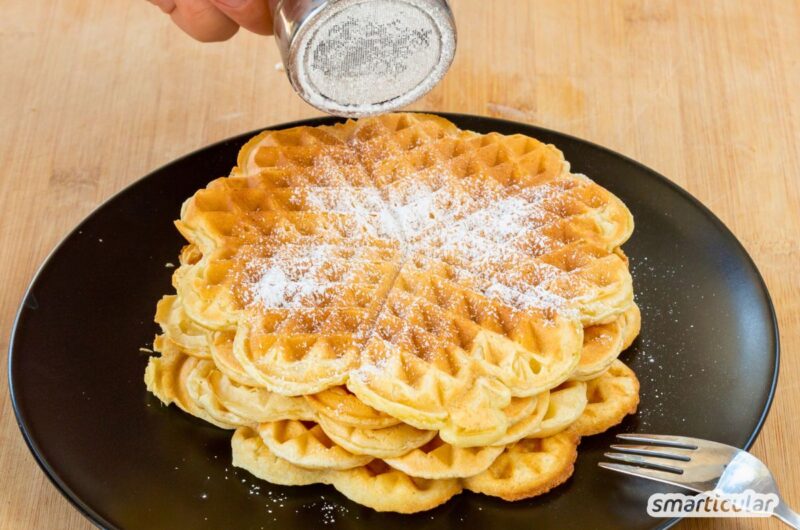 Schneller Waffelteig - Zutaten und Zubereitung
