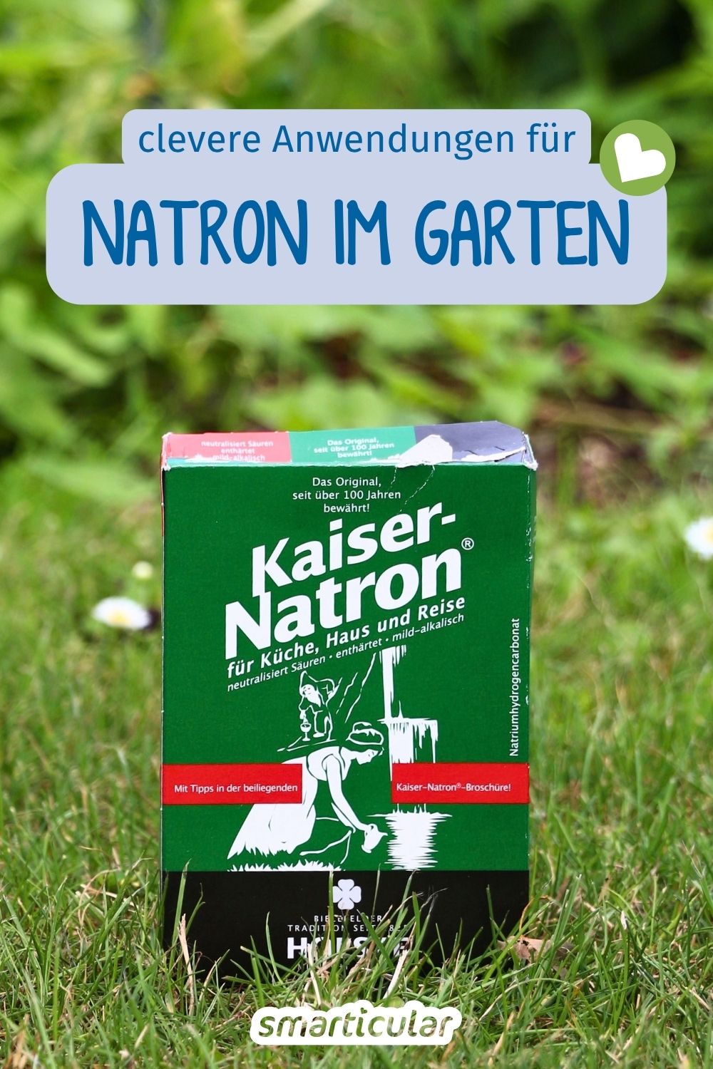 Natron ist eine vielseitige Allzweckwaffe im Haushalt und für die Gesundheit. Aber auch im Garten kann das weiße Pulver gute Dienste erweisen!