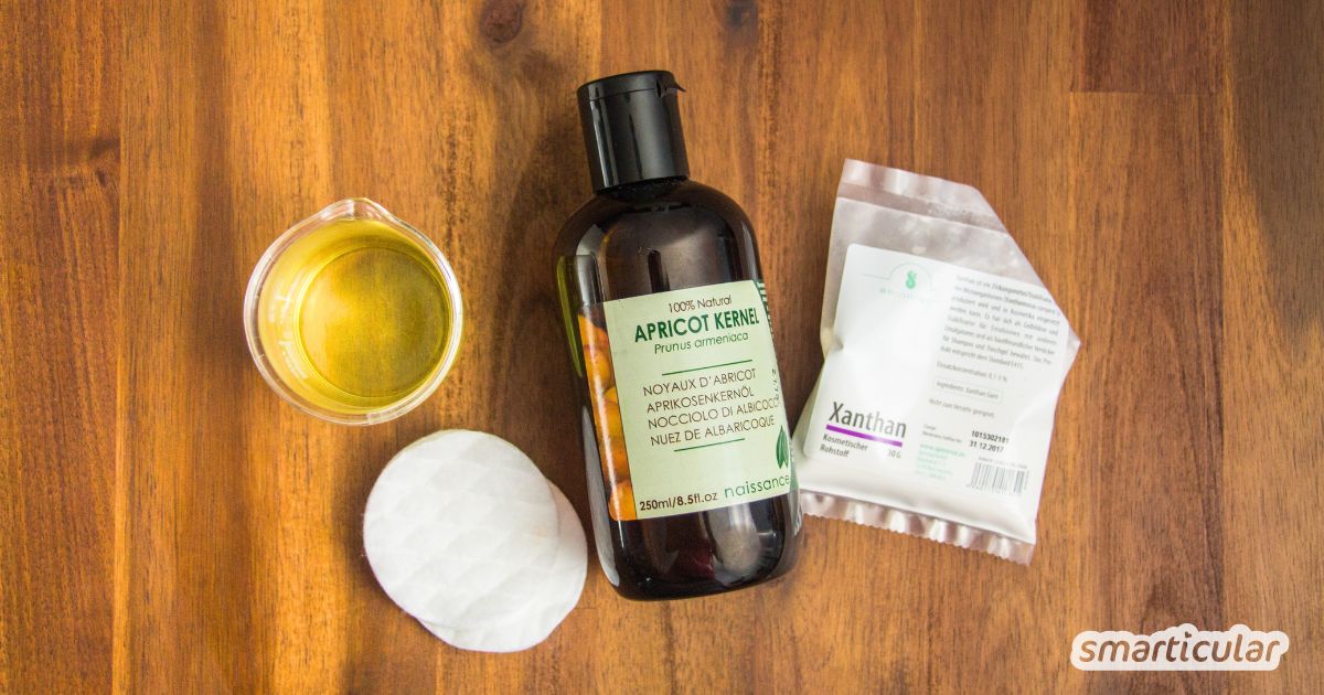 Herkömmliche Make-up-Entferner kannst du dir abschminken! Diese DIY-Abschmink-Lotion aus nur drei Zutaten reinigt sanft und pflegt die Haut.