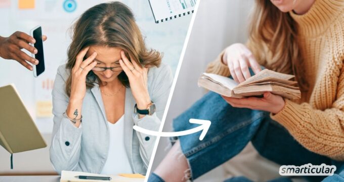 Ein gutes Buch lesen, eine Salbe selber machen, den Rasen mähen – wir wissen alle, wie erholsam es ist, sich voll und ganz auf eine einzige Sache zu konzentrieren, selbst wenn sie eintönig erscheinen mag. Warum also versuchen wir ständig, durch Multitasking mehr in kürzerer Zeit zu schaffen? Gut für unsere mentale Gesundheit ist dieses geistige 