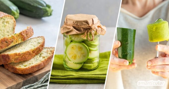Zucchini haltbar machen ist die beste Methode, um die Zucchinischwemme kulinarisch zu verwerten. Entdecke Rezeptklassiker und frische Ideen.