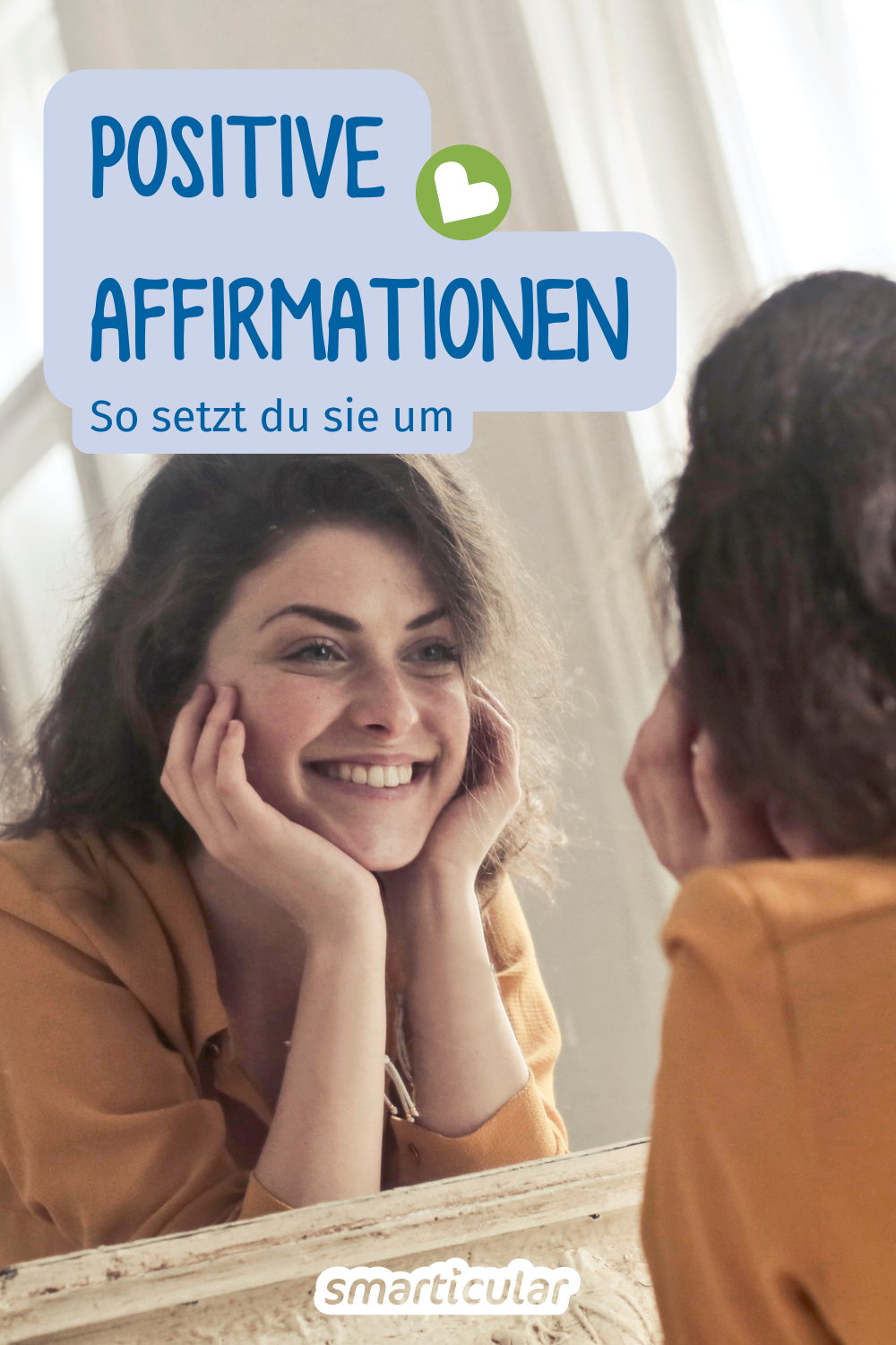 Affirmationen sind kurze, positive Sätze, die du dir selbst sagst, um deine Gedanken und Überzeugungen in eine positive Richtung zu lenken. Diese Sätze können sich auf verschiedene Bereiche deines Lebens beziehen, wie zum Beispiel deine Gesundheit, deine Beziehungen oder deine Ziele. Das Besondere an Affirmationen ist, dass sie auf das Unterbewusstsein wirken und langfristig deine innere Einstellung und dein Verhalten verändern können.