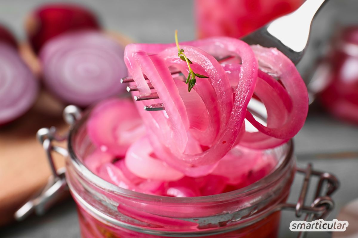 Zwiebeln einlegen - einfaches Grundrezept