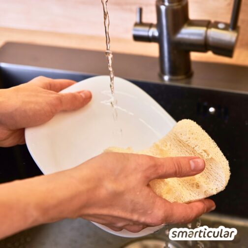 Natürlicher Luffa-Schwamm – 100% Bio-Duschschwamm, Peeling Für Abgestorbene Haut, Umweltfreundlich & Ungebleicht