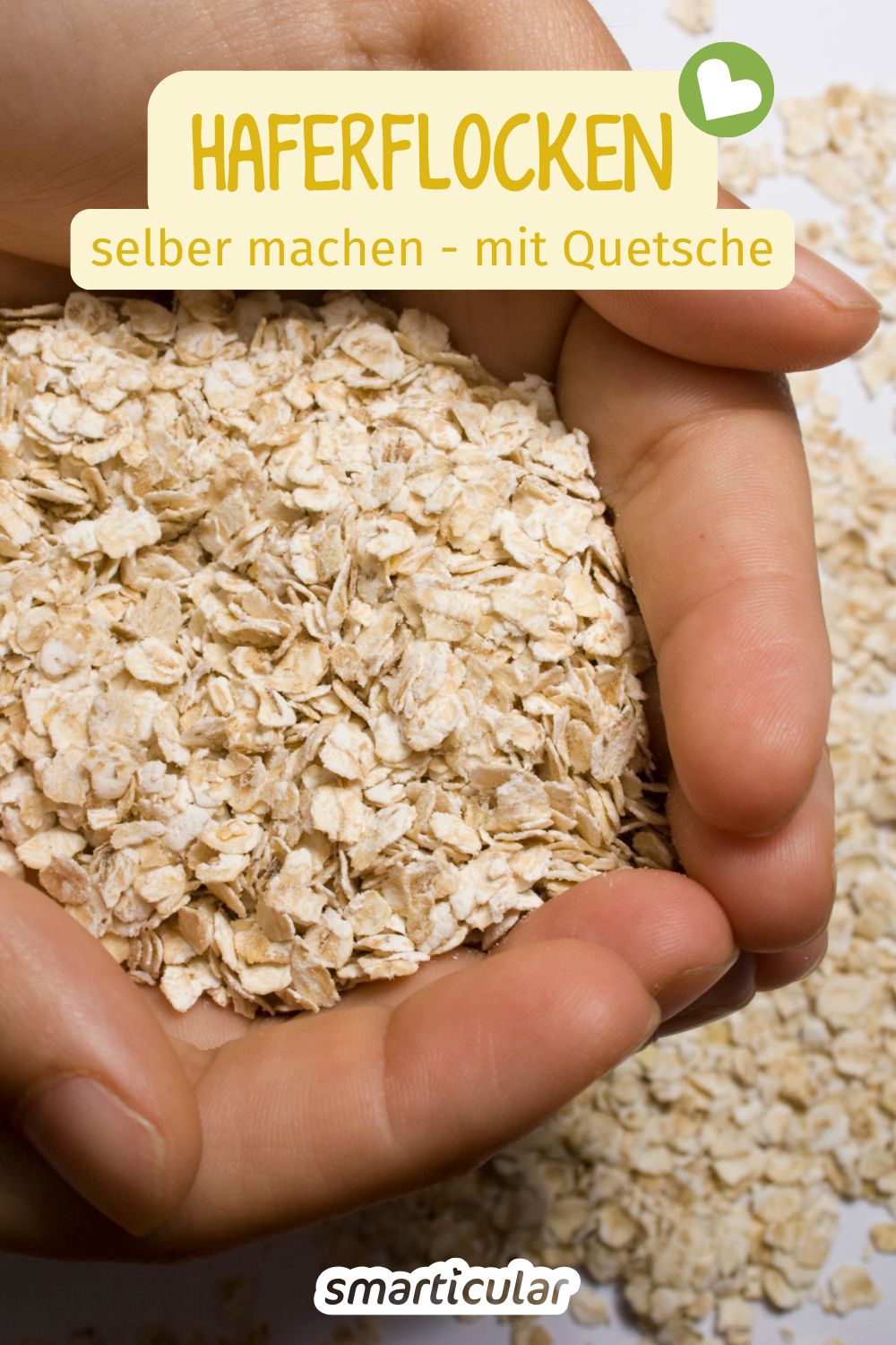 Haferflocken selbst herstellen – das klingt erstmal nach Aufwand. Vor allem, wenn man hört, dass dafür eine Getreidequetsche nötig ist. Noch ein Küchengerät anschaffen, das Platz wegnimmt und nicht ganz günstig ist? Das war auch mein erster Gedanke. Warum ich meine Meinung geändert habe und wie auch du profitieren kannst, erfährst du hier.