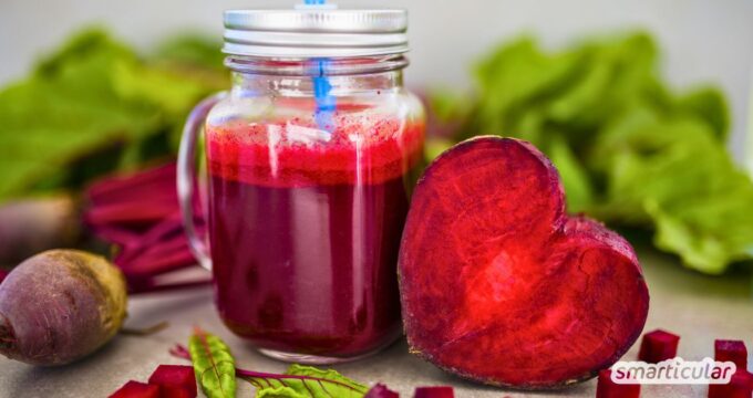 Die Inhaltsstoffe des Rote-Bete-Saft sind nicht nur gut für deine Gesundheit, auch beim Sport helfen sie, deine Leistung zu steigern.