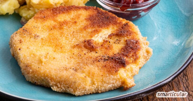 Sellerieschnitzel sind eine knusprige und kreative Beilage. Mit diesem Rezept kannst du sie ganz leicht selber machen.