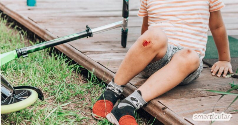 Schürfwunden richtig versorgen - So heilst du kleine Verletzungen ...