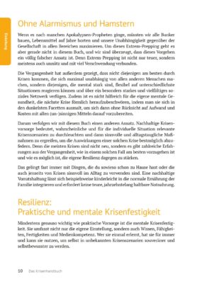 Das Krisenhandbuch - Leseprobe