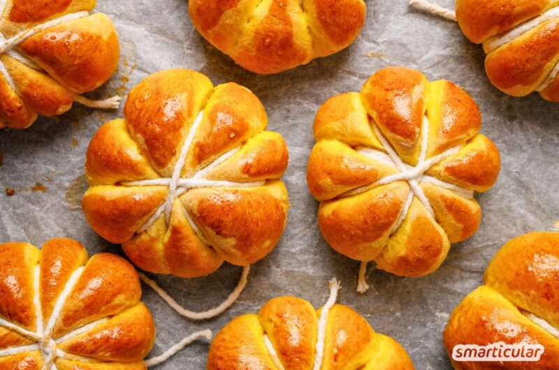 Kürbisbrötchen backen - der süße Herbstspaß zum Selberbacken ...
