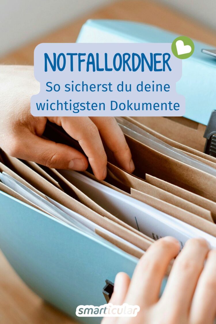 Notfallplan Ordner Notfallordner anlegen: So sicherst du deine wichtigsten Unterlagen ...