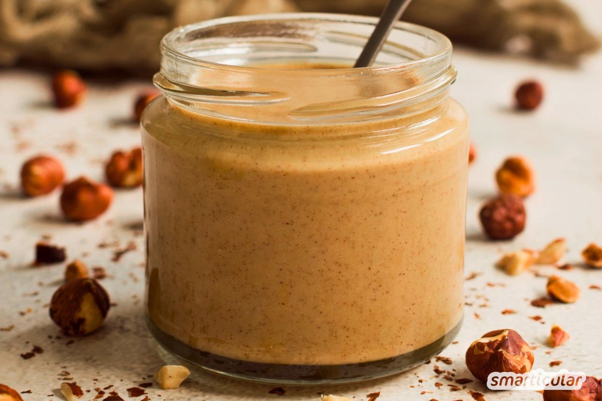 Rezept f&uuml;r Haselnussmus
