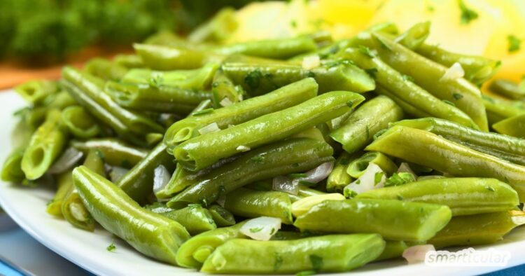 Grüne-Bohnen-Salat mit mediterranem Dressing – smarticular Verlag Grüne-Bohnen-Salat mit mediterranem Dressing – smarticular Verlag