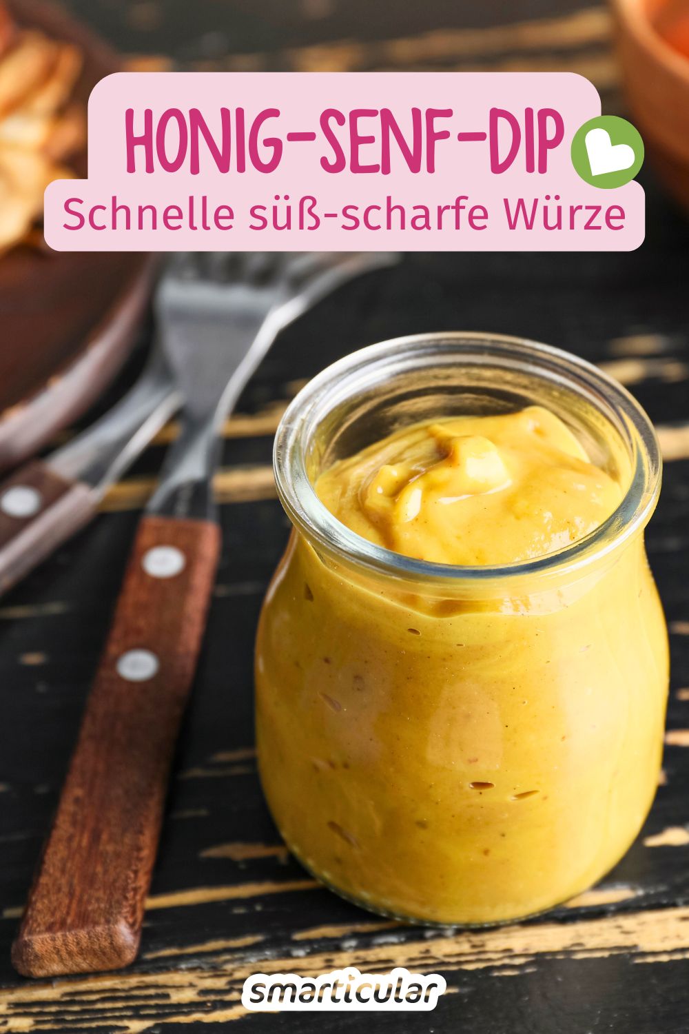 Ein Honig-Senf-Dip ist schnell zubereitet und kombiniert perfekt die Schärfe des Senfs mit der Süße von Honig - für Gemüse, Fleisch und Co.