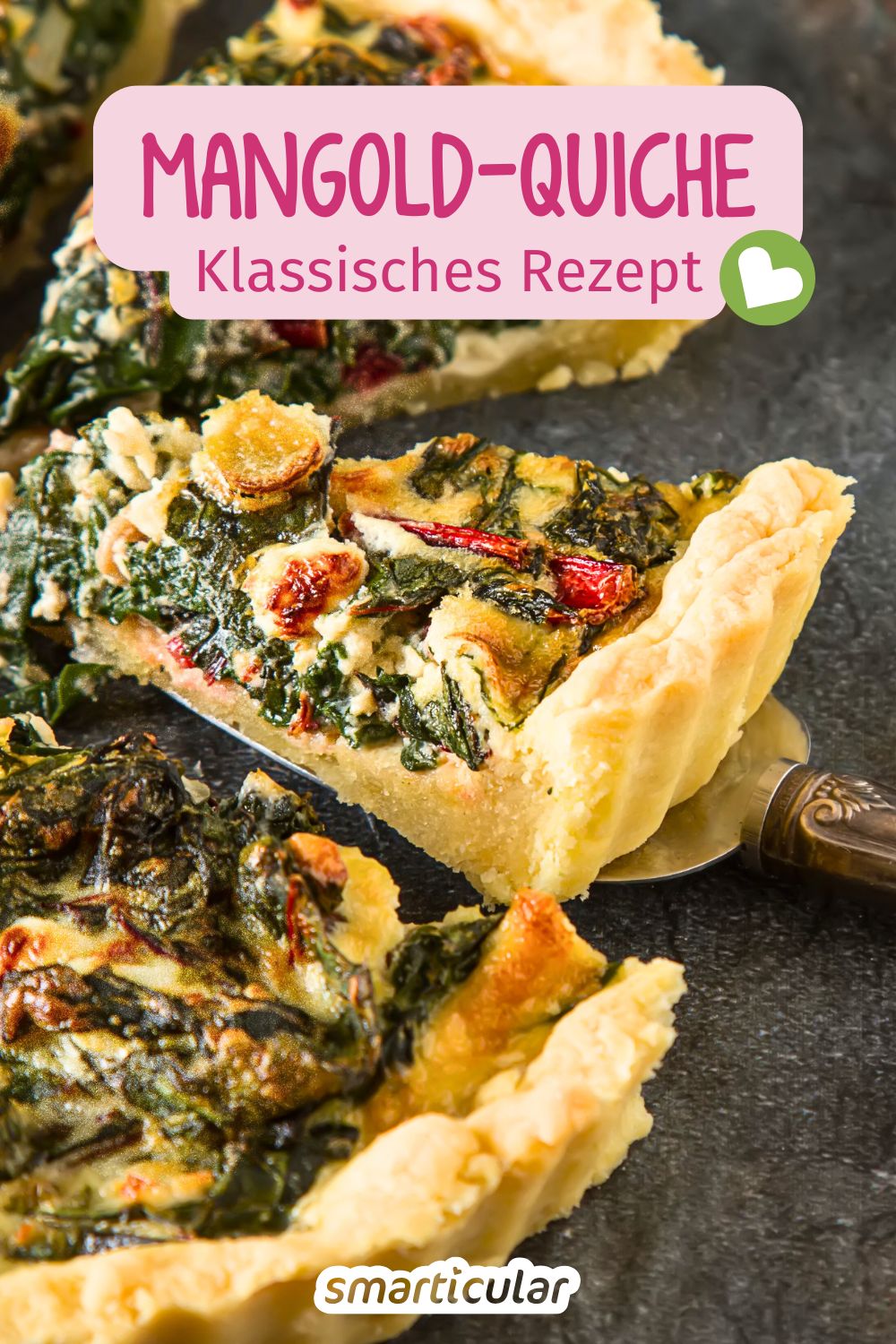 In einer Mangold-Quiche kommen die köstlichen Aromen des Blattgemüses besonders gut zur Geltung. Hier findest du ein klassisches Rezept.