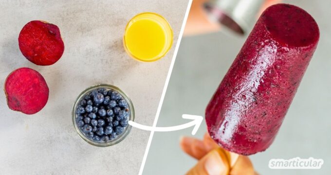 Für ein Rote-Bete-Eis brauchst du nur wenige Zutaten. Dank Fruchtanteil schmeckt es süß, ist aber vor allem leicht und vitalstoffreich.