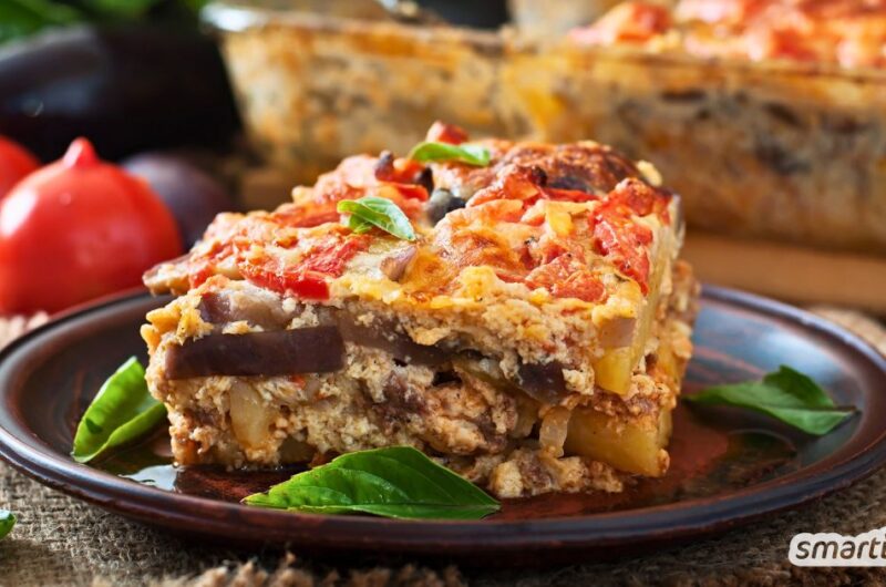 Rezept für vegetarische Moussaka