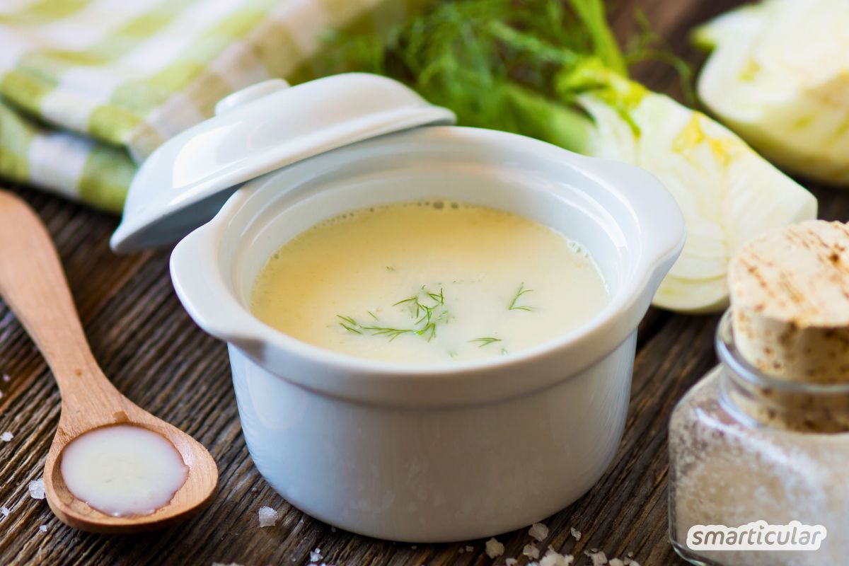 Cremige Fenchelsuppe mit Kartoffeln - vitalstoffreicher Genuss ...