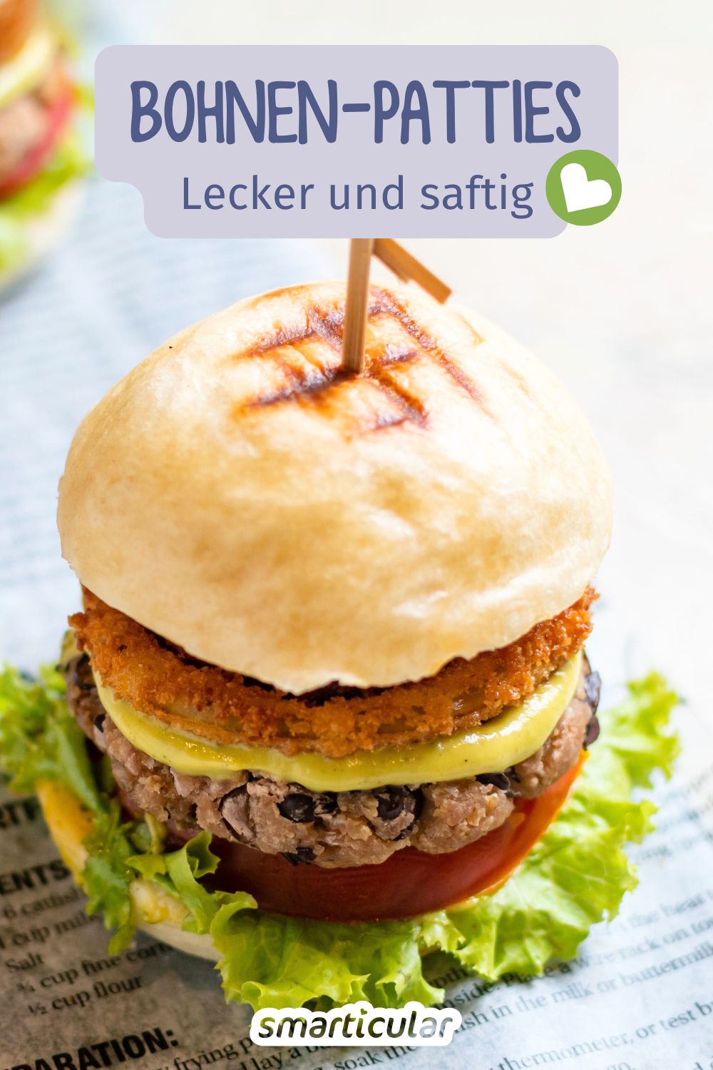 Kidneybohnen-Patties sind blitzschnell hergestellt und eine perfekte Alternative für den Klassiker aus Fleisch - einfach lecker und gesund.
