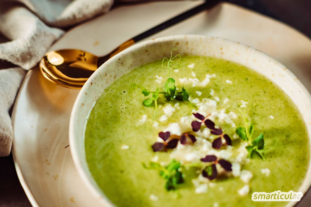 Rezept f&uuml;r M&ouml;hrengr&uuml;n-Suppe