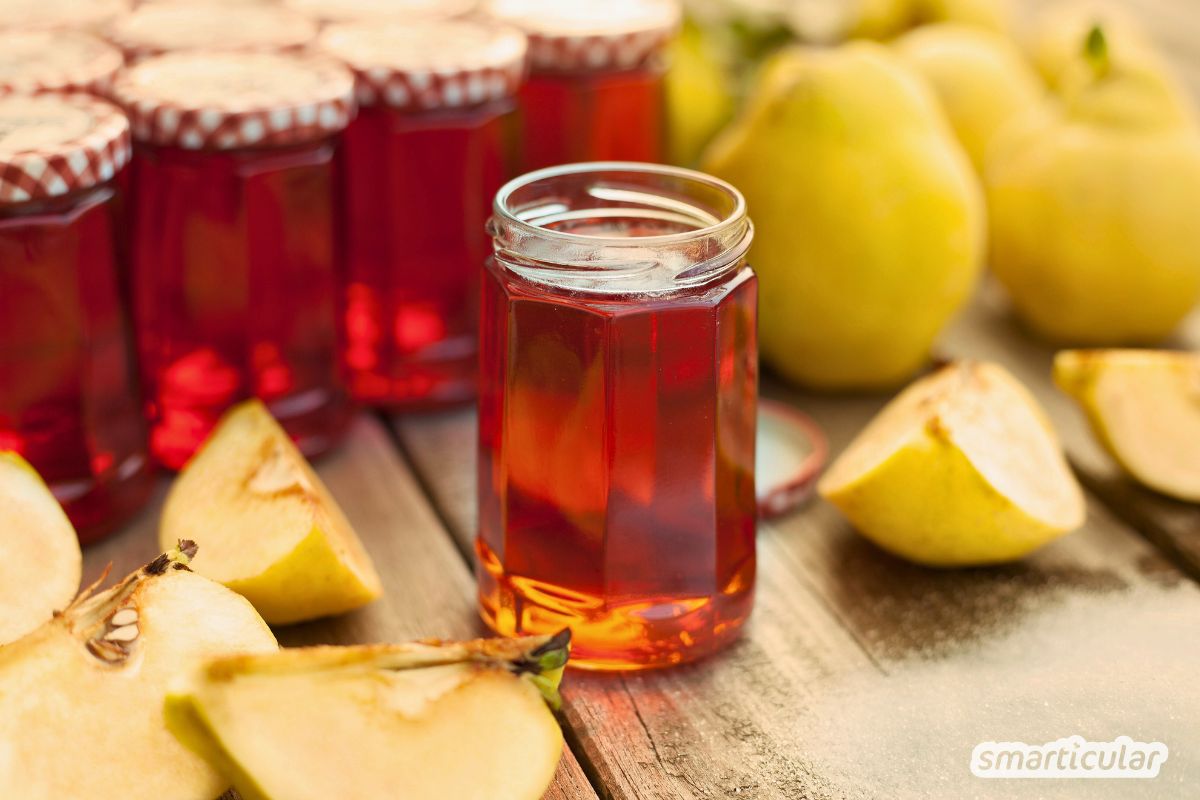 Rezept f&uuml;r Quittengelee