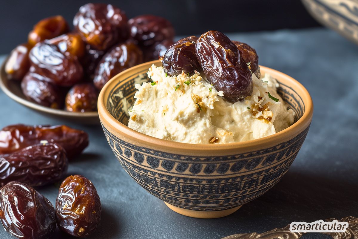 Rezept f&uuml;r einen schnellen Datteldip