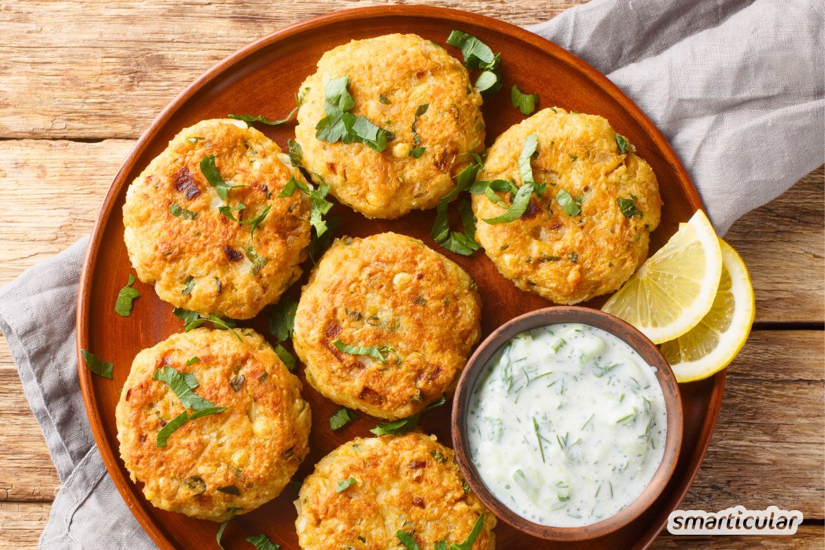 Gem&uuml;sefrikadellen: Einfaches Rezept mit Gem&uuml;se der Saison